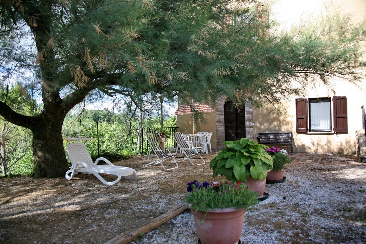 Agriturismo Villa Mozart Nel Verde กุบบีโอ ภายนอก รูปภาพ